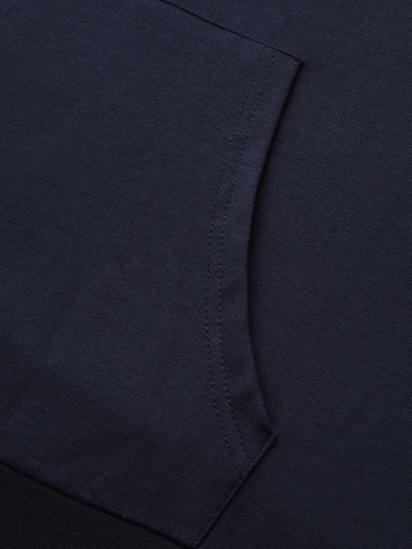 Supersoft Embroidered Sleeve Solid Hoodie