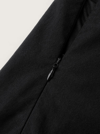 Pleated Built-In Shorts Mini Skirt