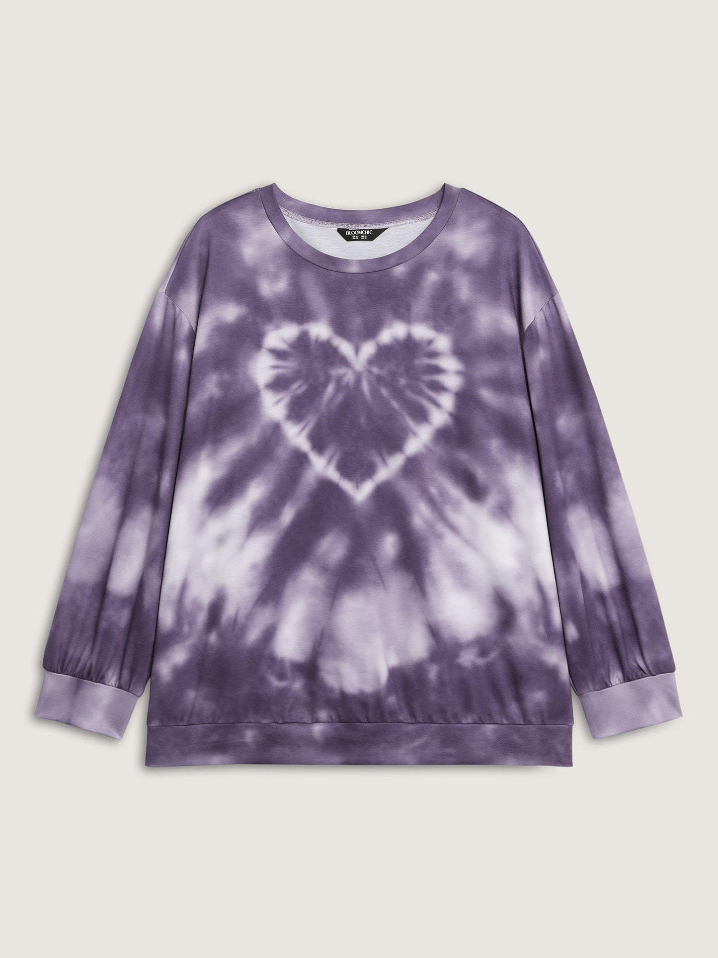 Heart Color Blend Relaxed-Fit Sweatshirt