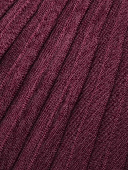 Textured Ulta-Relaxed Drape Stretchy Pullover