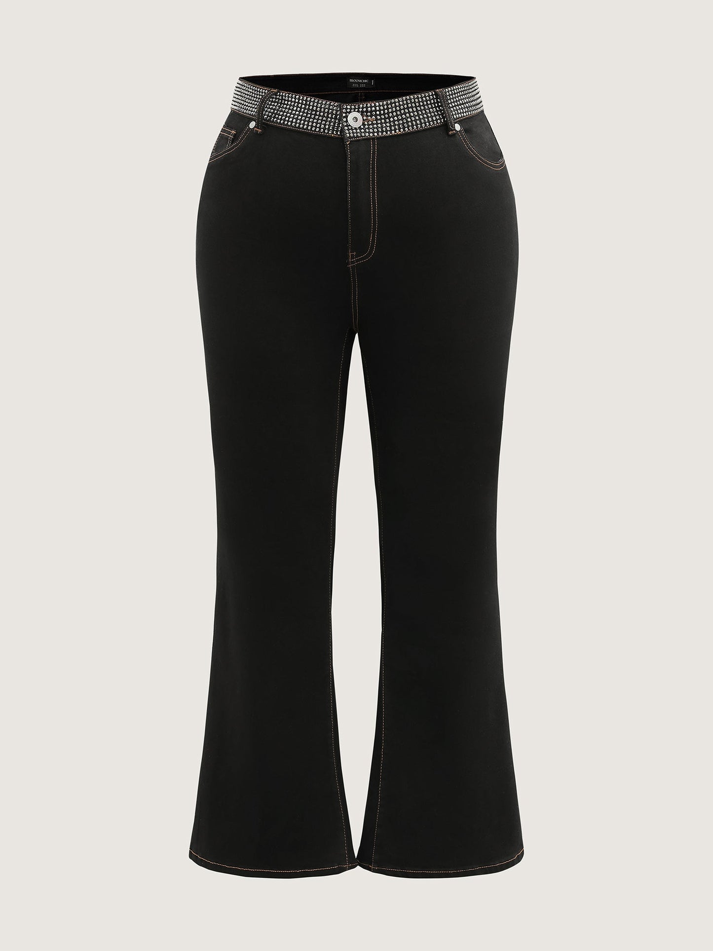 Supersoft Rhinestone Detail Bootcut Jeans