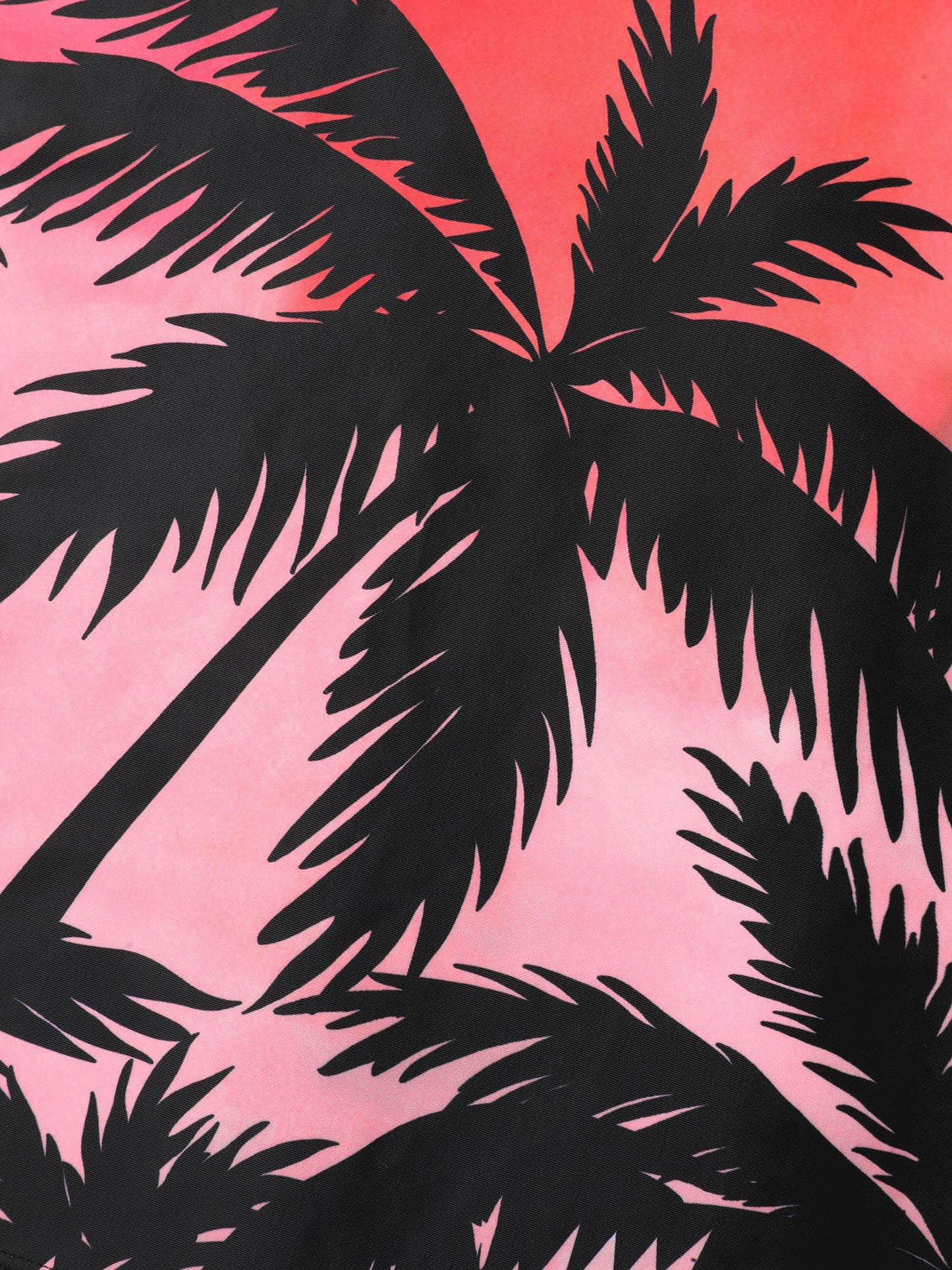 Tropical Color Contrast Swim Top