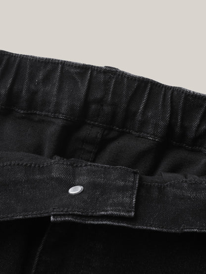 Classic Cut Pocket Denim Shorts