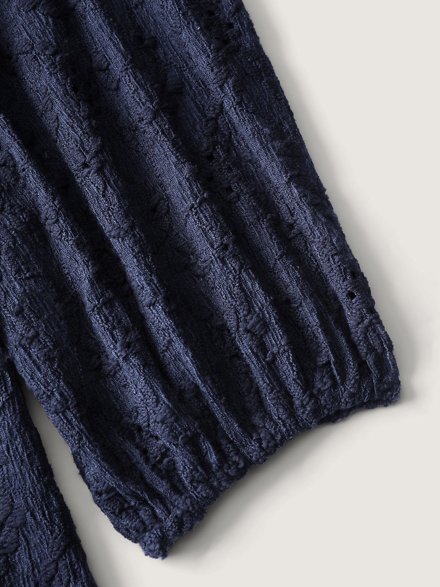 Ruched Bodice Lantern Sleeve Knit Top