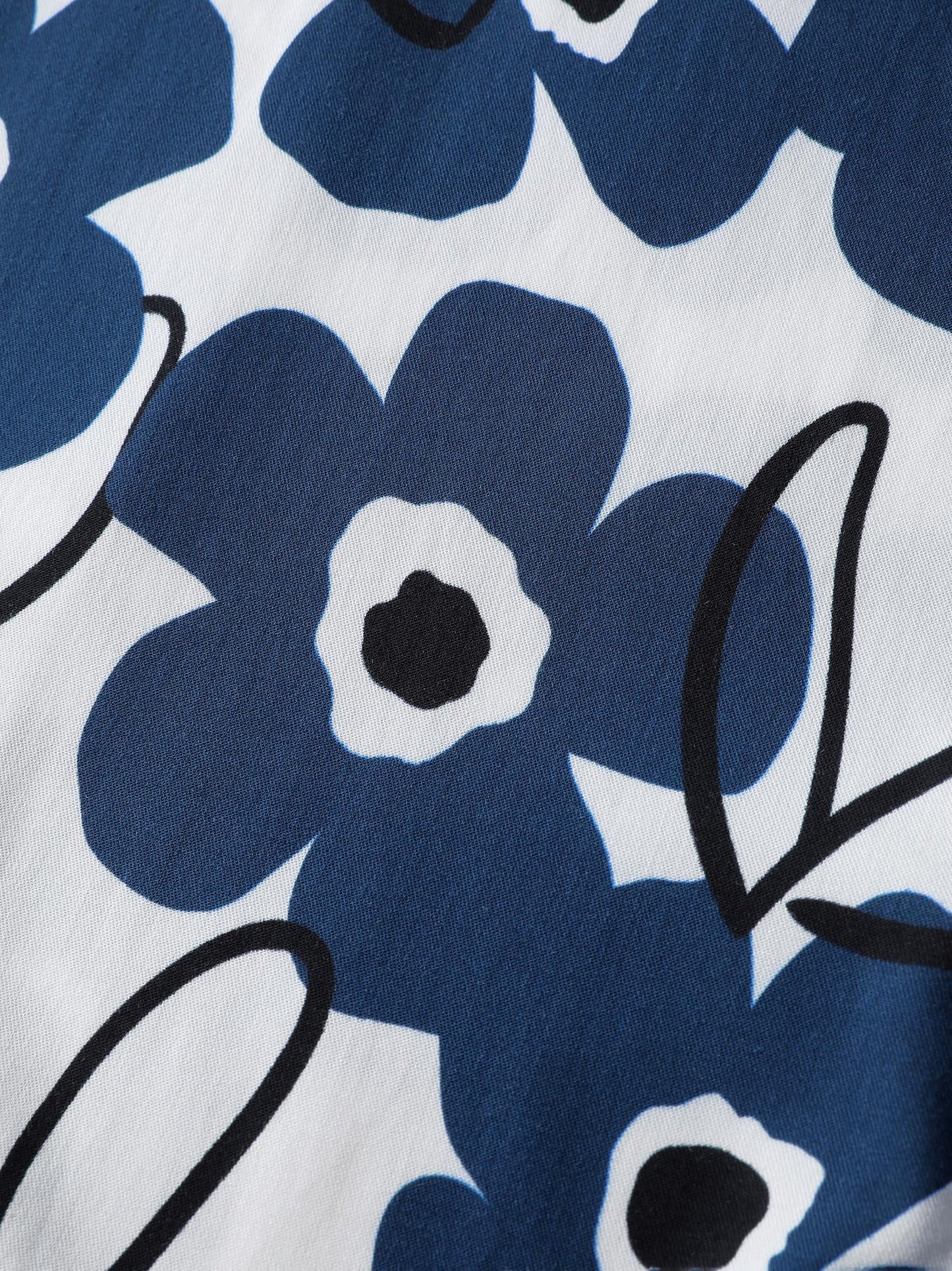 Floral Print Waist-Tie Blouse