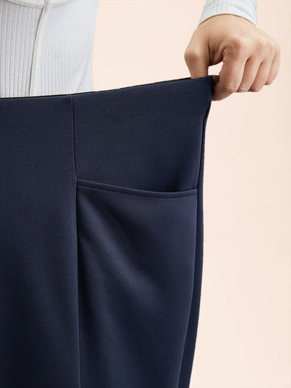 No-Waist Gap Straight Leg Pants