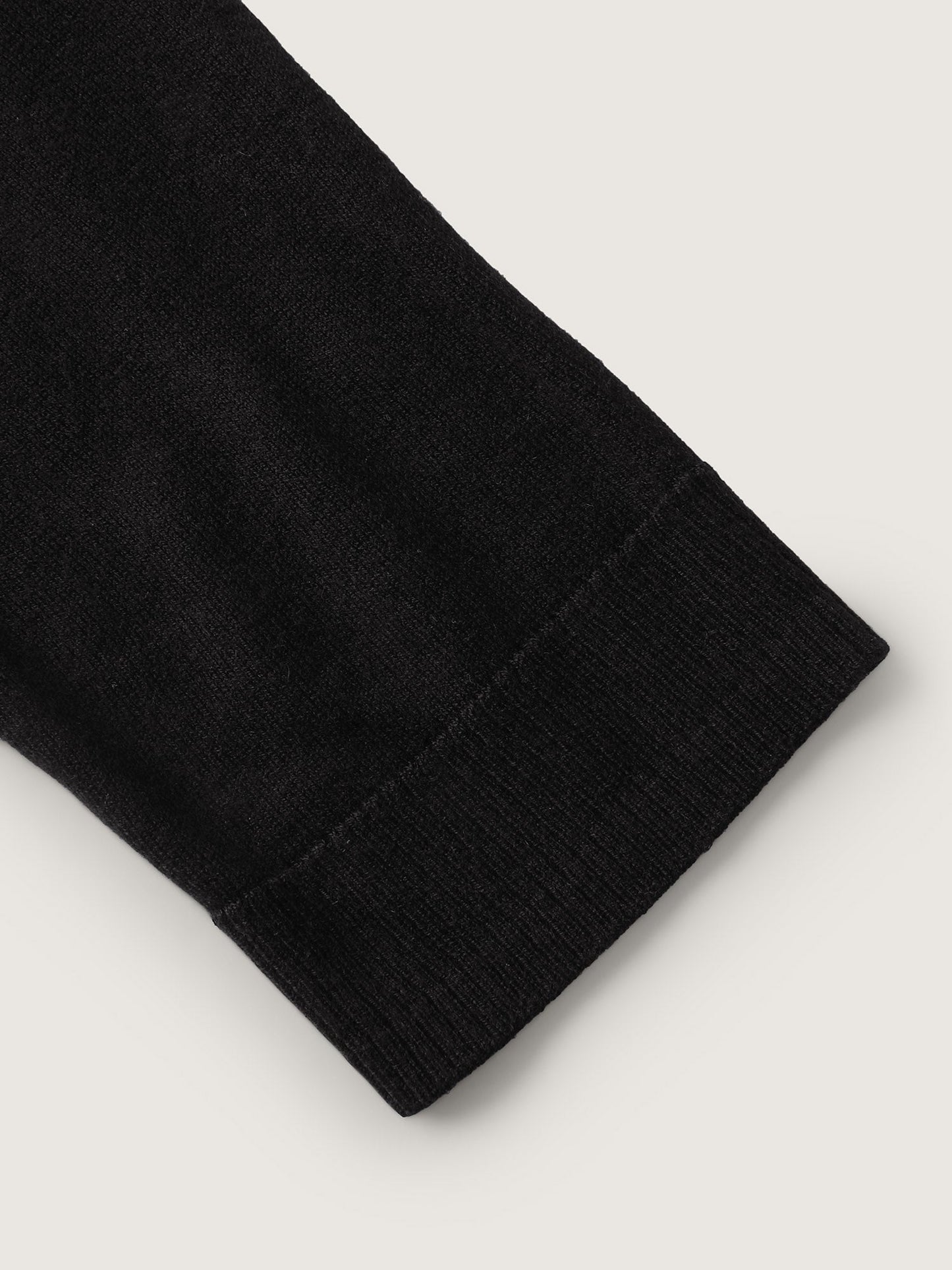 Woolen Blend Cropped Knit Cardigan