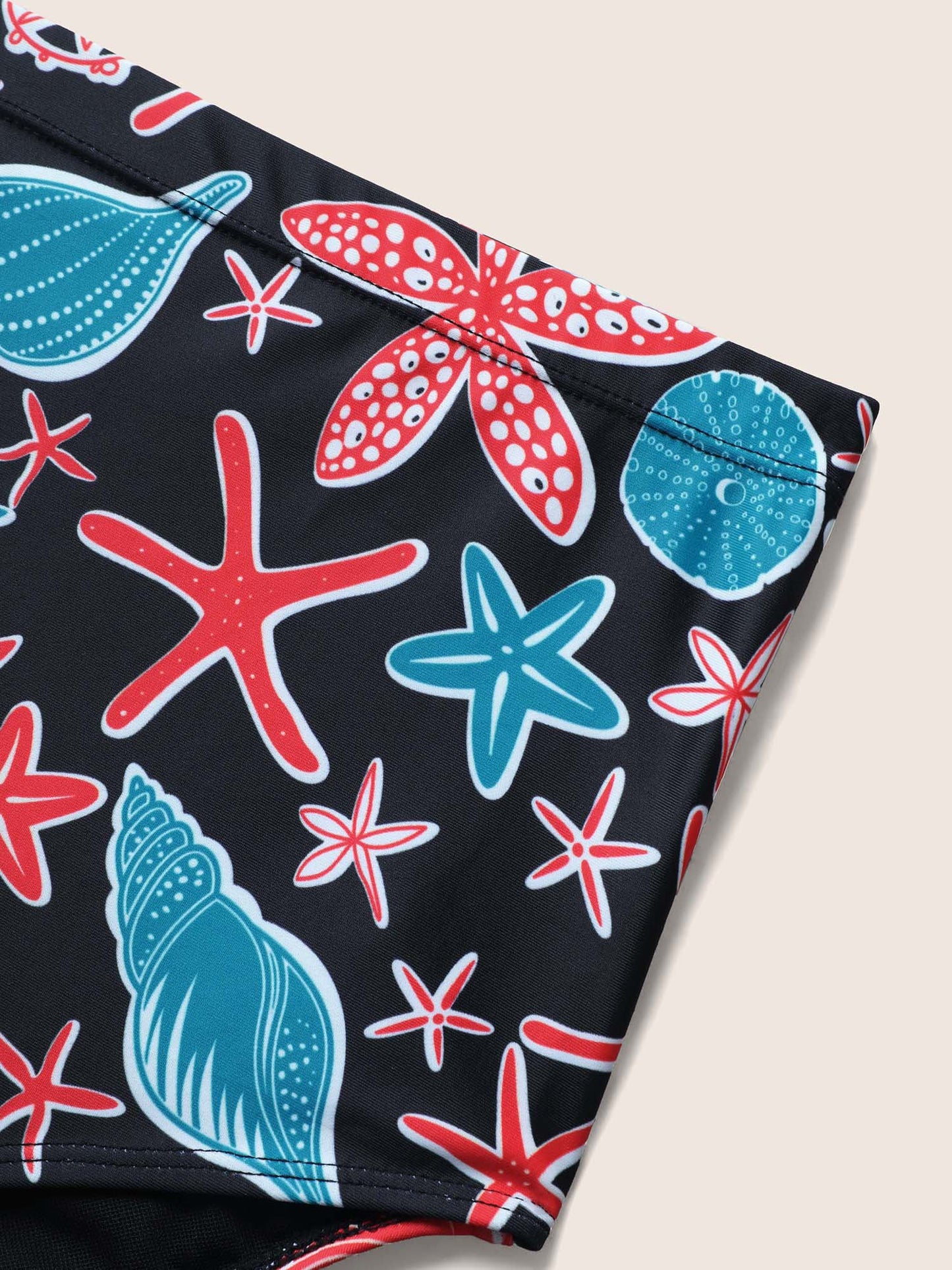 Marine Elements Twist Front Gathered Swim Dress