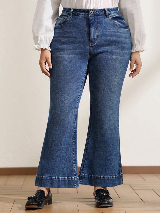 Stretchy Soft Bootcut Jeans
