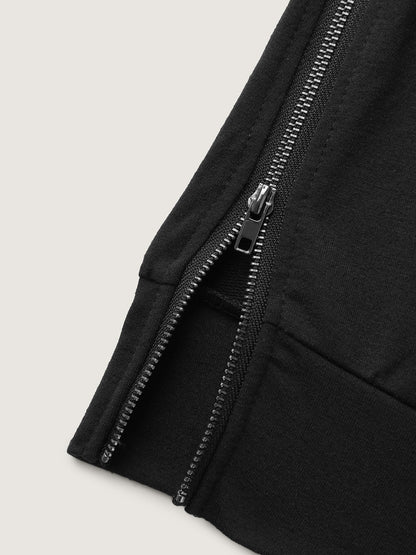 Romantic Skull Back Motif Hoodie