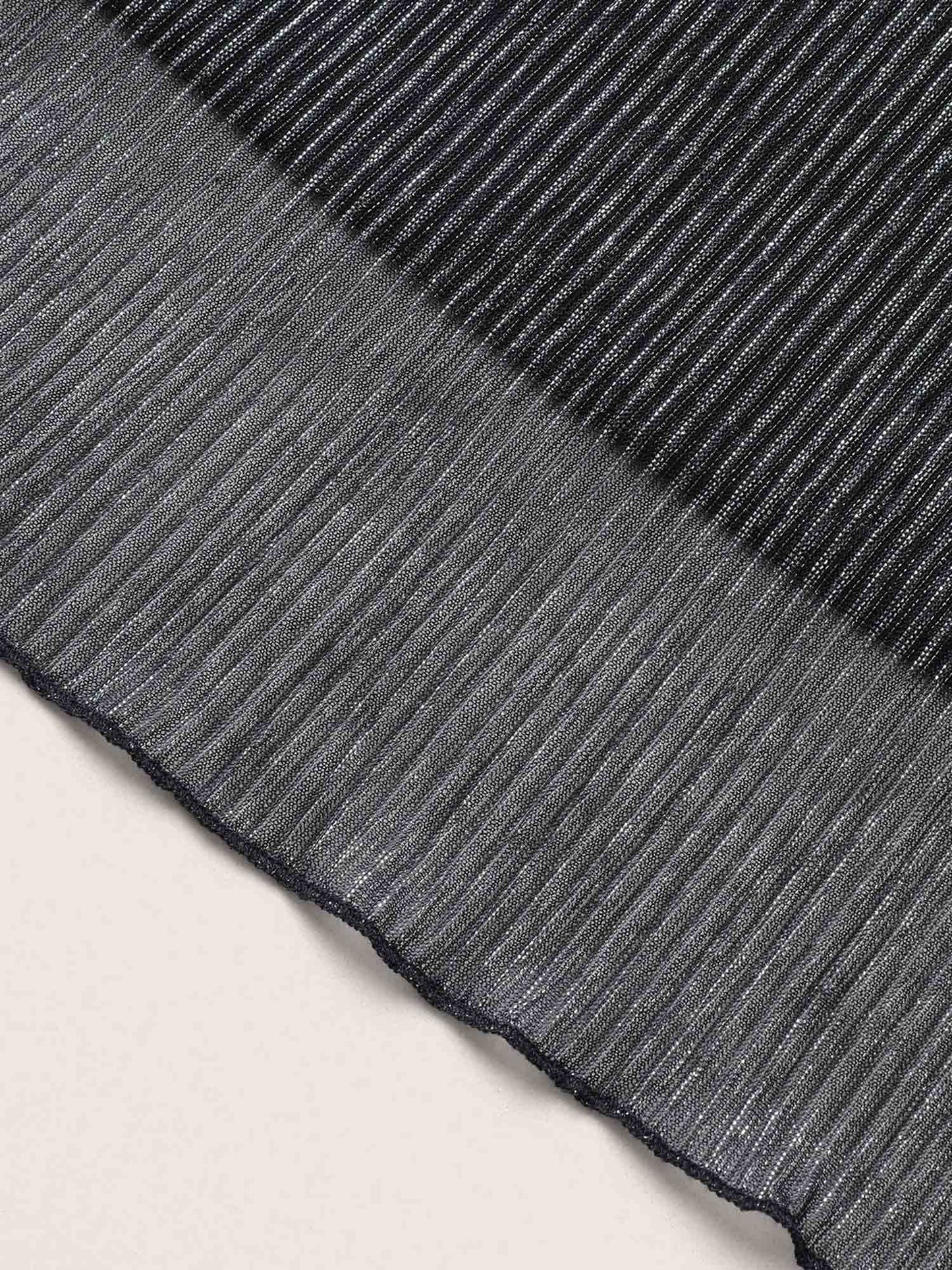 Glitter Mesh Patchwork Texture Pocket Skirt