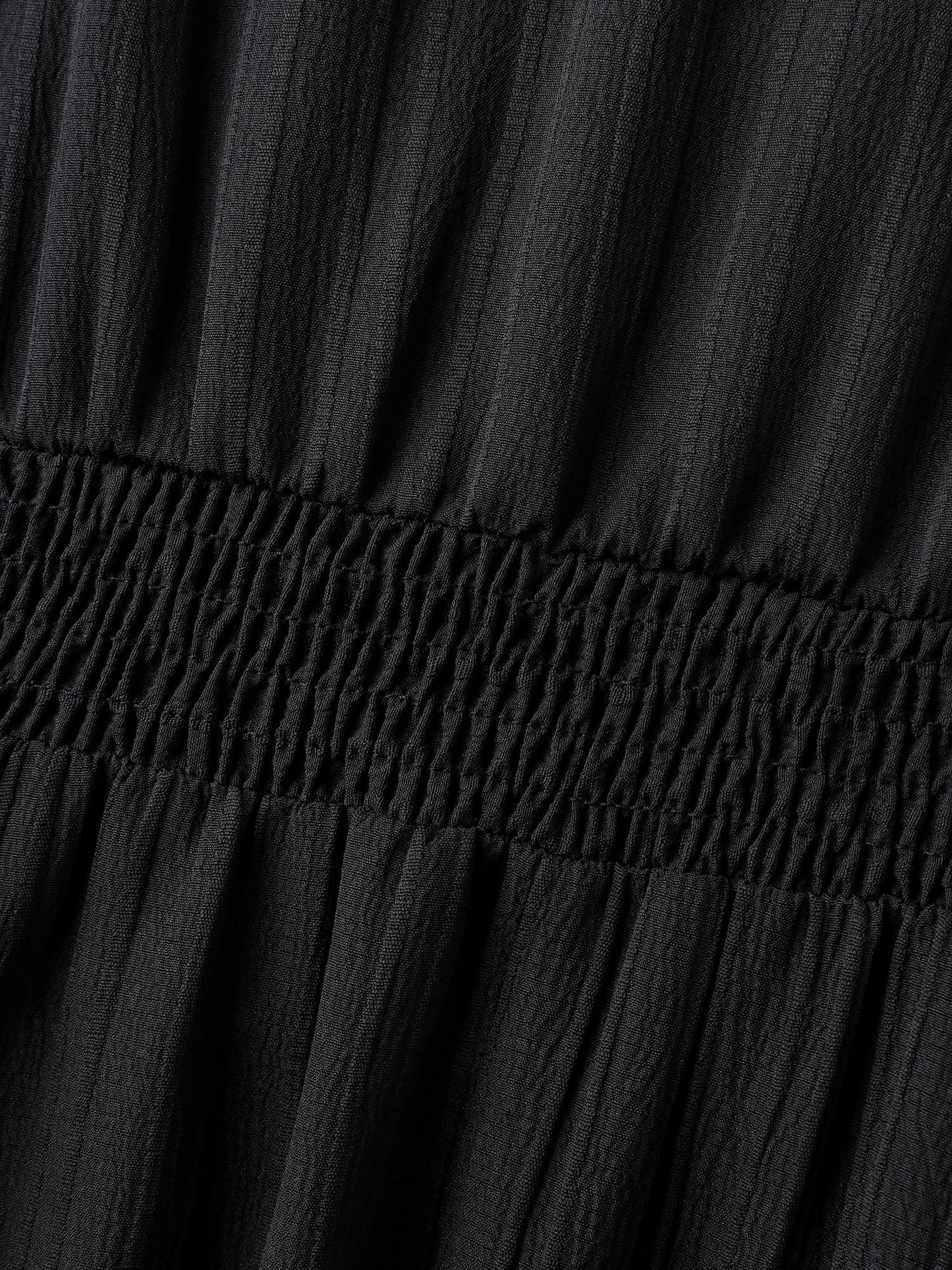 Floral Embroidered Waist Lace Trim Midi Dress