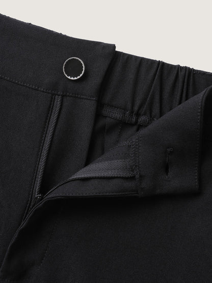 Side Embroidered Bootcut Pants