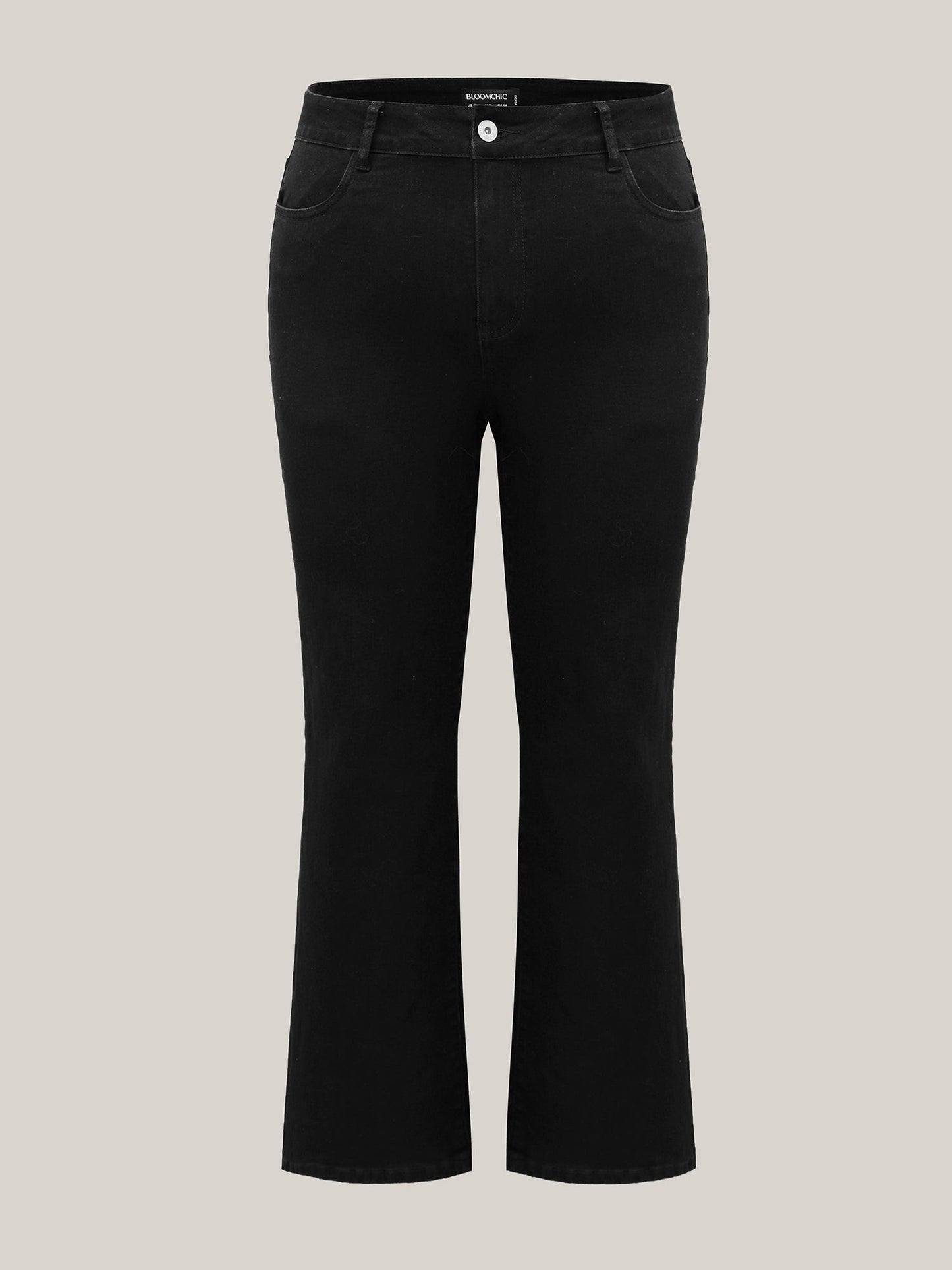 Classic Straight-Leg High-Rise Jeans