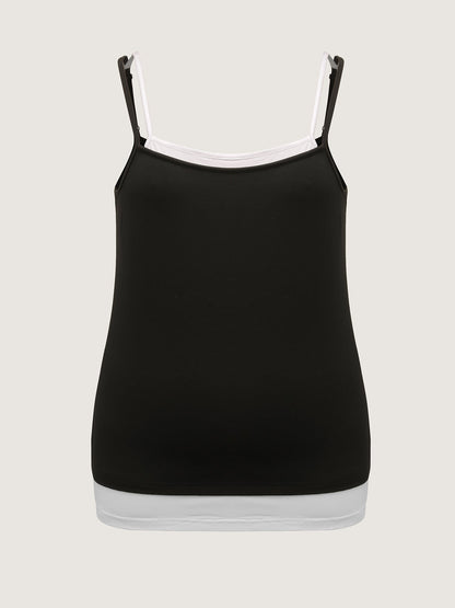Supersoft Thin Straps Fitted Tank Top