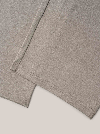 Stretchy Waist Straight-Leg Lounge Bottoms