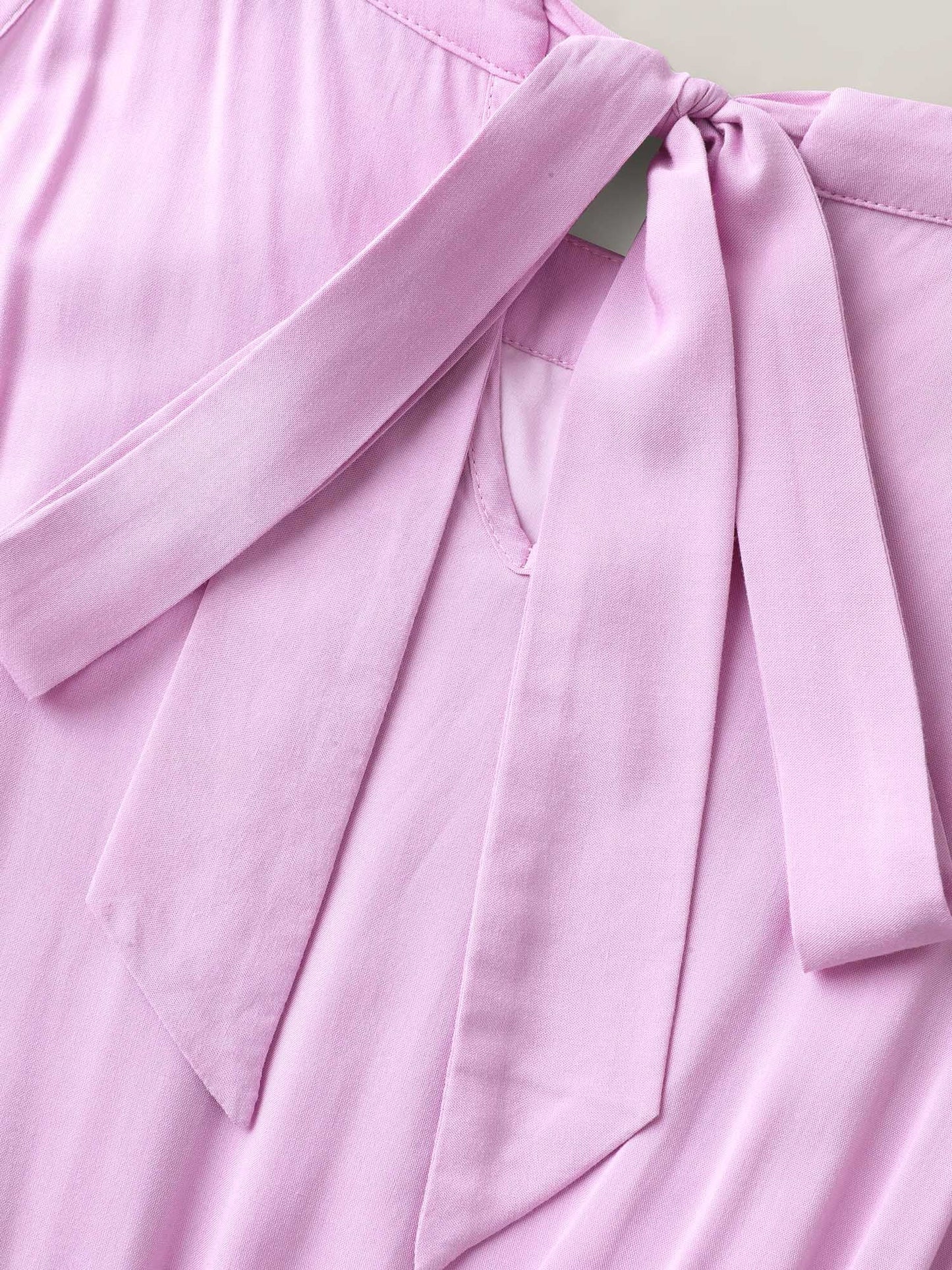 Halter Neck Tiered Ruffles Pocket Midi Dress