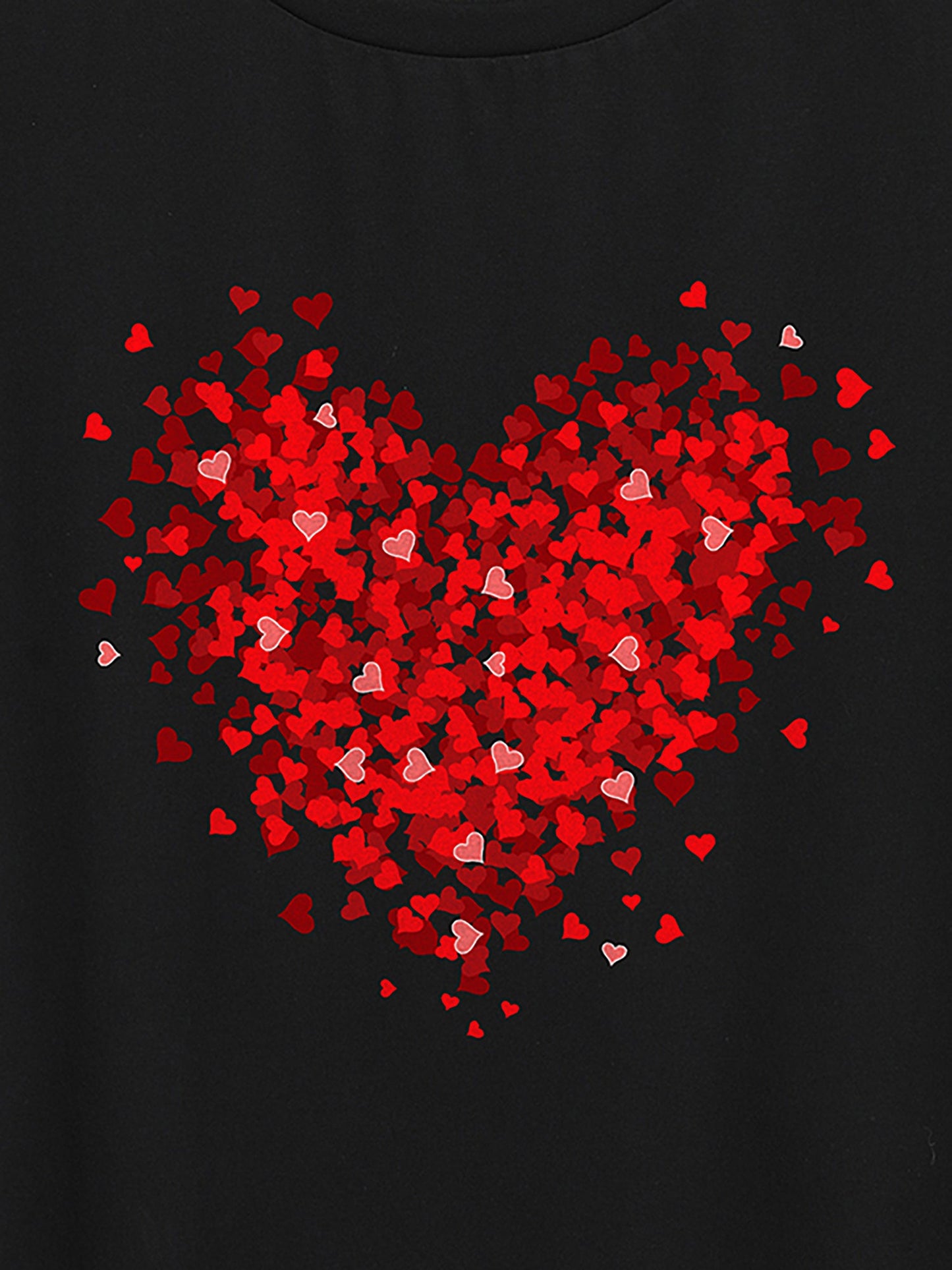 Oh-my-Heart Round Neck T-Shirt
