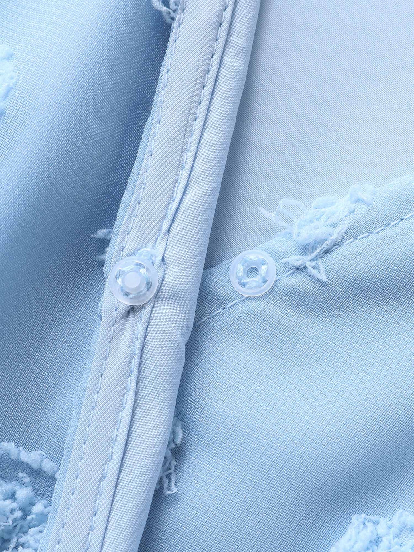 Fur Ball Textured Mesh Belted Midi Dress