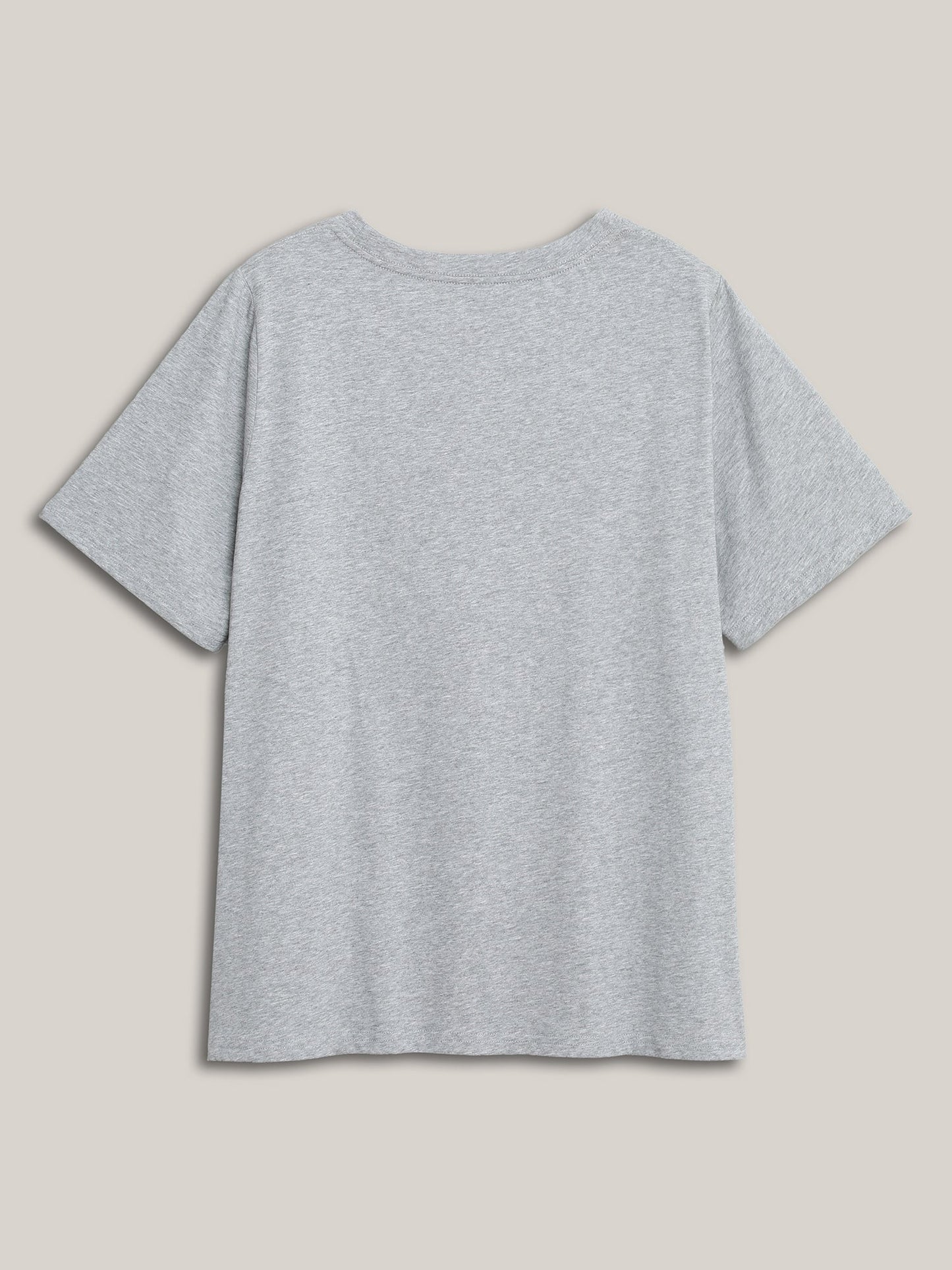 Mountain View Print Round Neck T-Shirt
