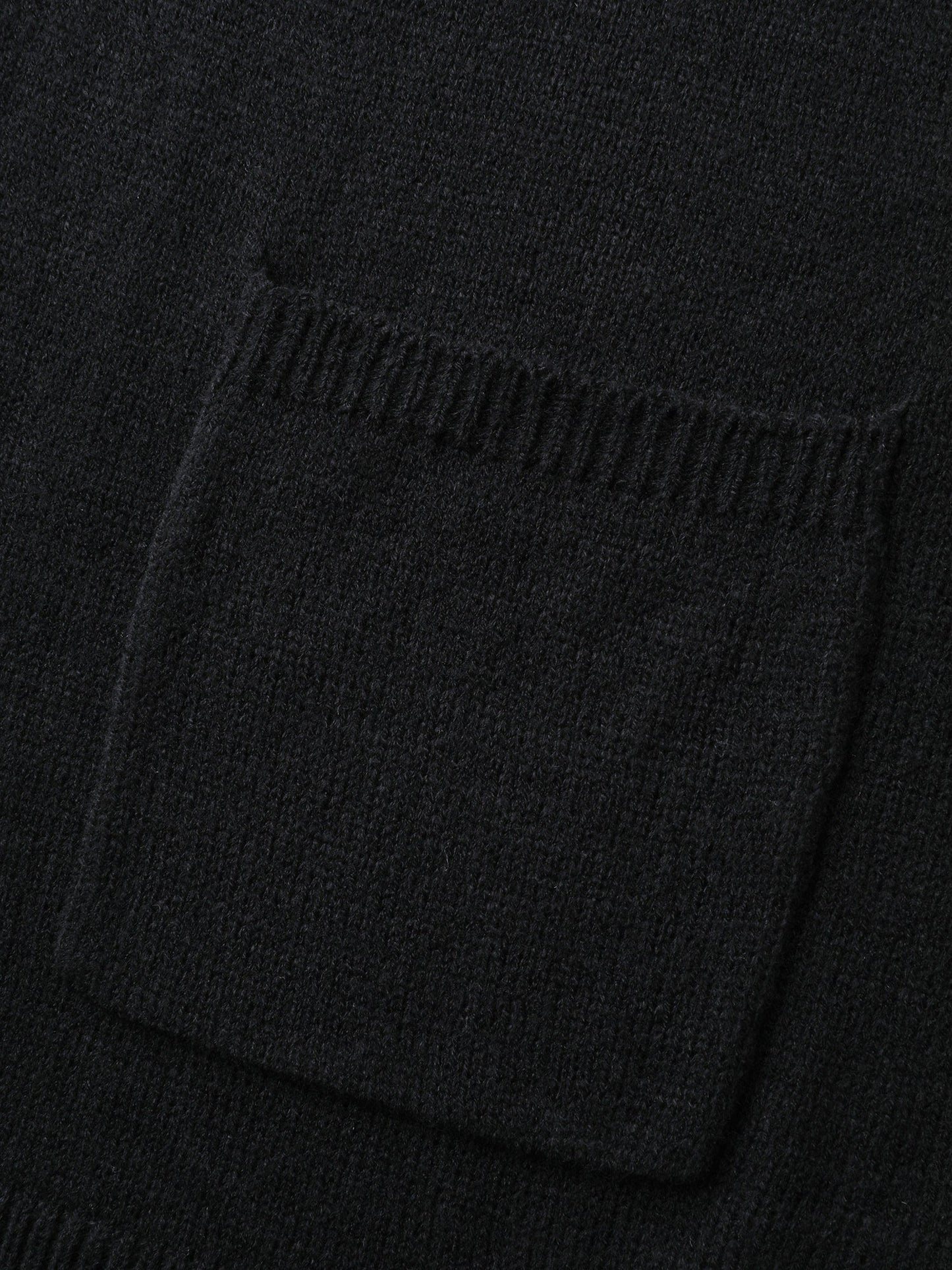 Spiderweb Jacquard Pockets Button Knit Cardigan