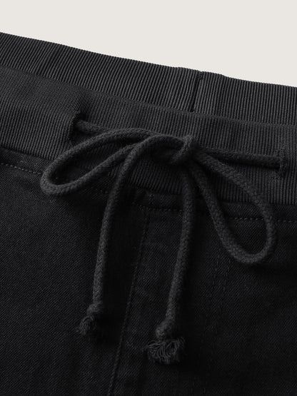 Stretchy Threaded Waist Skinny-Fit Jeans